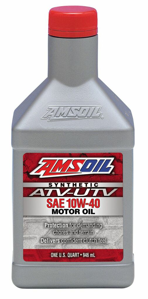 AMSOIL 10W-40 ATV UTV synthetic motor oil