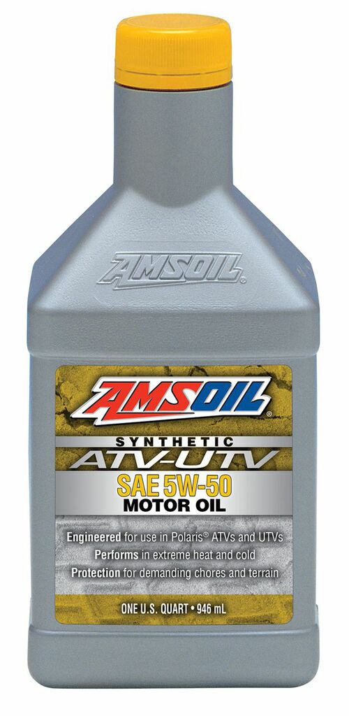 AMSOIL 5W-50 ATV UTV synthetic motor oil