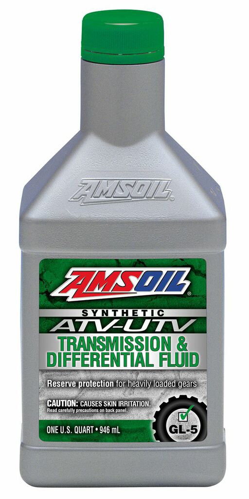 AMSOIL ATV UTV synthetic transmission differential fluid