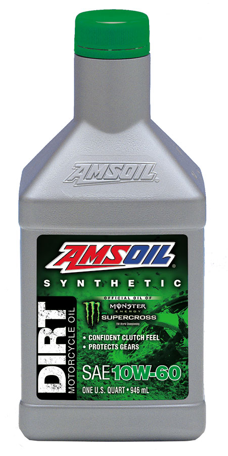 AMSOIL 10W-60 DB60 synthetic motorcycle dirt bike oil